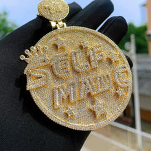 Load image into Gallery viewer, Custom Style SelfMade Simulated Diamond Pendant With Chain - TBD3006